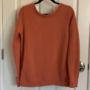 Free People Low Back Sweatshirt